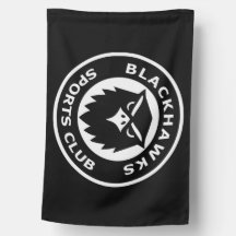 Vlag van de Blackhawks Sports Club