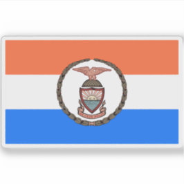 Vlag van de Borough of the Bronx Sticker