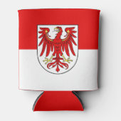 Vlag van de Brandenburgse Koelbox Blikjeskoeler (Voorkant)