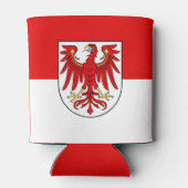Vlag van de Brandenburgse Koelbox Blikjeskoeler (Achterkant)