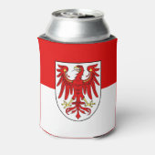Vlag van de Brandenburgse Koelbox Blikjeskoeler (Blikje Achterkant)