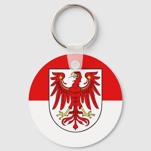Vlag van de Brandenburgse Sleutelhanger (Voorkant)
