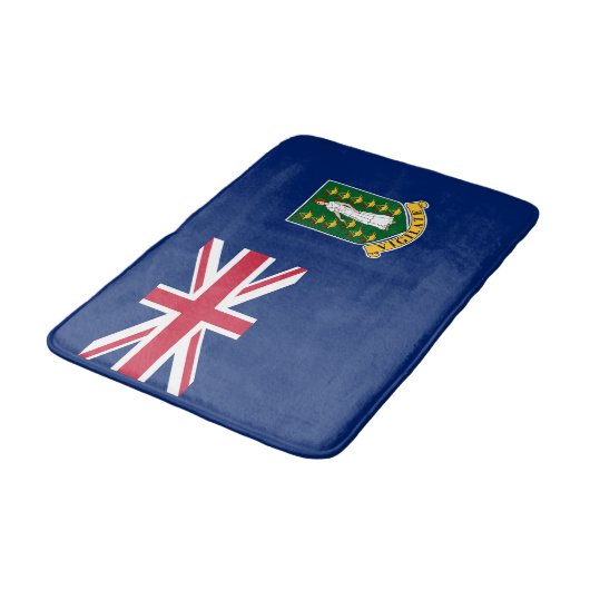 vlag van de Britse Maagdeneilanden Badmat (Gekanteld)