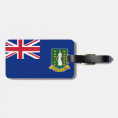 vlag van de Britse Maagdeneilanden Bagagelabel (Achterkant horizontaal)