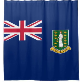 Vlag van de Britse Maagdeneilanden (BVI) Douchegordijn