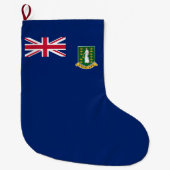 Vlag van de Britse Maagdeneilanden (BVI) Grote Kerstsok (Voorkant)