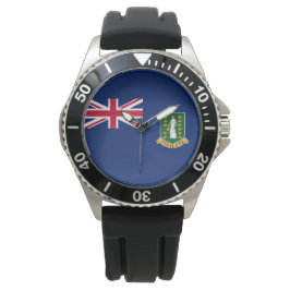 Vlag van de Britse Maagdeneilanden (BVI) Horloge