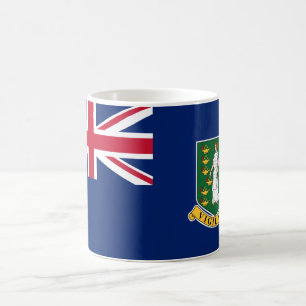 Vlag van de Britse Maagdeneilanden (BVI) Koffiemok