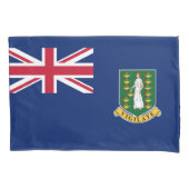 Vlag van de Britse Maagdeneilanden (BVI) Kussensloop (Voorkant-Links)