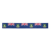 Vlag van de Britse Maagdeneilanden (BVI) Satijnen Lint (Voorkant)