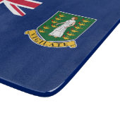 Vlag van de Britse Maagdeneilanden (BVI) Snijplank (Hoek)