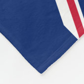 vlag van de Britse Maagdeneilanden Fleece Deken (Hoek)