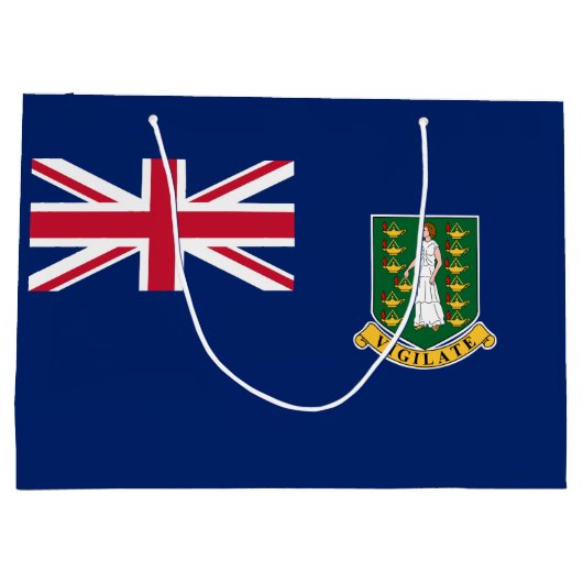 vlag van de Britse Maagdeneilanden Groot Cadeauzakje (Achterkant)