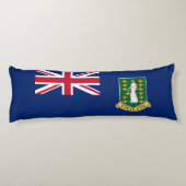vlag van de Britse Maagdeneilanden Lichaamskussen (Achterkant)