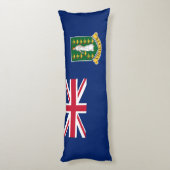 vlag van de Britse Maagdeneilanden Lichaamskussen (Achterkant (Verticaal))