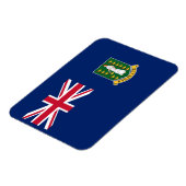 vlag van de Britse Maagdeneilanden Magneet (Linkerzijde)