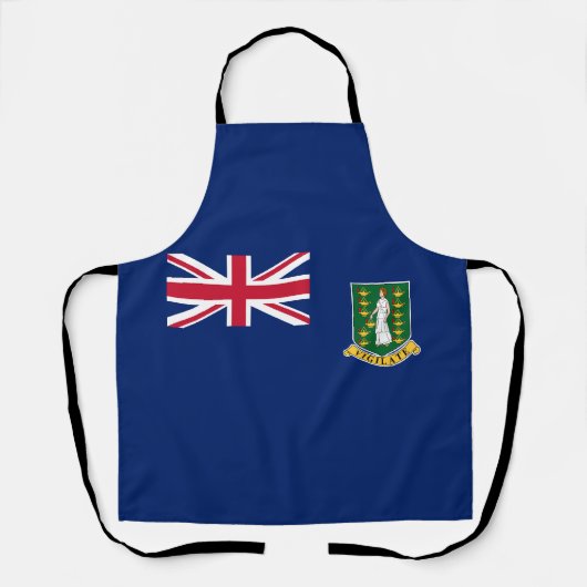 vlag van de Britse Maagdeneilanden Schort (Voorkant)