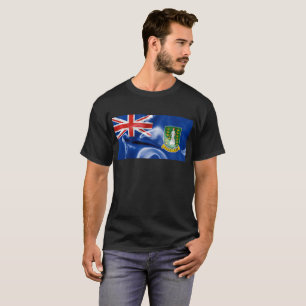 vlag van de Britse Maagdeneilanden T-shirt