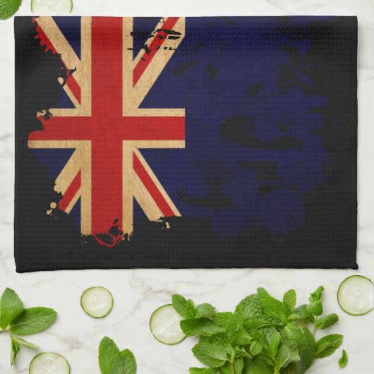 vlag van de Britse Maagdeneilanden Theedoek (Gevouwen)