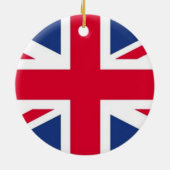Vlag van de Britse siervlag Keramisch Ornament (Achterkant)