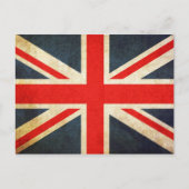 vlag van de Britse Unie Briefkaart (Voorkant)