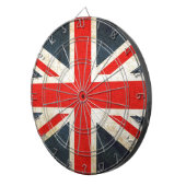 vlag van de Britse Unie Dartbord (Voorkant Rechts)