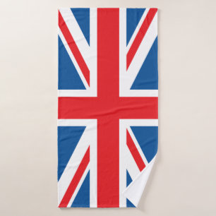 Vlag van de Britse Unie (Unievakanaal) Badhanddoek
