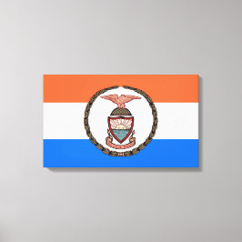 Vlag van de Bronx (Borough in New York City) Canvas Afdruk