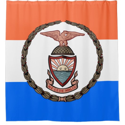 Vlag van de Bronx (Borough in New York City) Douchegordijn (Voorkant)