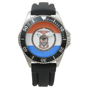 Vlag van de Bronx (Borough in New York City) Horloge