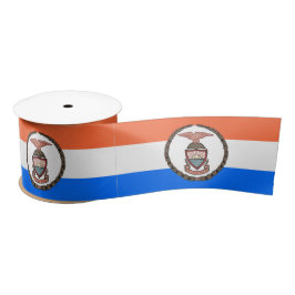 Vlag van de Bronx (Borough in New York City) Satijnen Lint