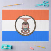 Vlag van de Bronx (Borough in New York City) Tissuepapier (Craft)