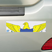 Vlag van de Bumpersticker van de Maagdeneilanden (Op auto)