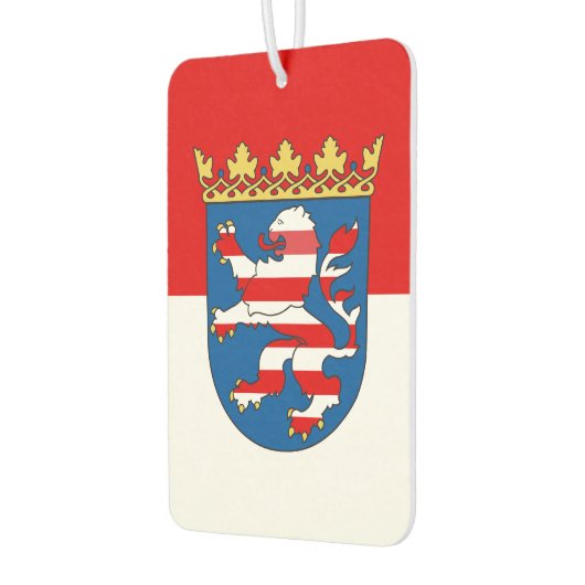 Vlag van de Button Hesse Pinback Luchtverfrisser (Links)