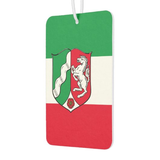 Vlag van de Button Nordrhein-Westfalen Pinback Luchtverfrisser (Links)