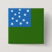 Vlag van de Button van de Groene Bergboys (Voorkant)