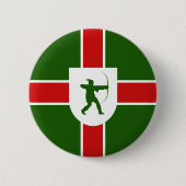 Vlag van de Button van Nottinghamshire (Voorkant)