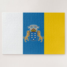 Vlag van de Canarische Eilanden (Canarische Eiland Legpuzzel