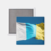 vlag van de Canarische Eilanden Magneet (Voorkant / Achterkant)