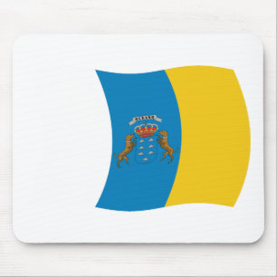 Vlag van de Canarische Eilanden Muismat
