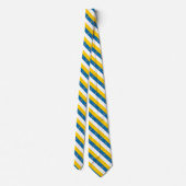vlag van de Canarische Eilanden Stropdas (Achterkant)
