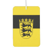 Vlag van de Canvas tas Baden-Württemberg Luchtverfrisser (Voorkant)