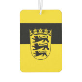Vlag van de Canvas tas Baden-Württemberg Luchtverfrisser (Achterkant)