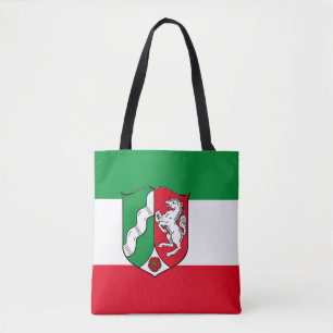 Vlag van de Canvas tas van Noordrijn-Westfalen
