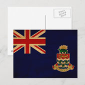 vlag van de Caymaneilanden Briefkaart (Voorkant / Achterkant)