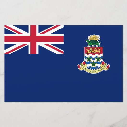 Vlag van de Caymaneilanden Briefpapier (Voorkant)