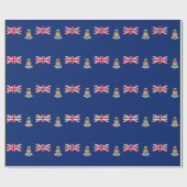 vlag van de Caymaneilanden Cadeaupapier (Vlak)