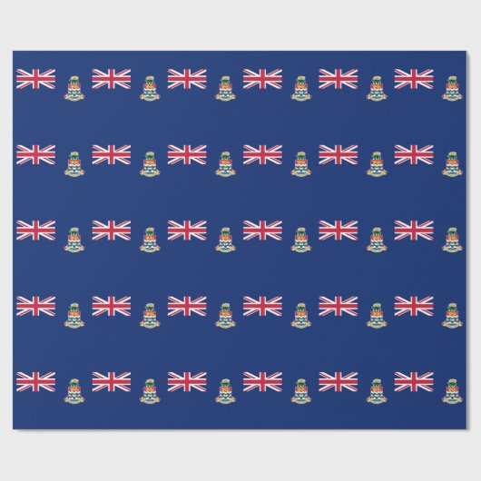 vlag van de Caymaneilanden Cadeaupapier (Vlak)