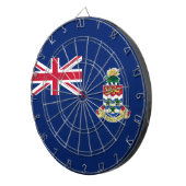 Vlag van de Caymaneilanden Dartbord (Voorkant Rechts)