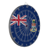 Vlag van de Caymaneilanden Dartbord (Voorkant Links)